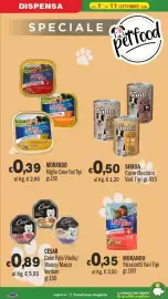 Volantino Primo Prezzo Pagina 16: Cesar Cane Paté €0,89, Miglior gatto Straccetti €0,35