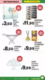 Volantino Primo Prezzo Pagina 28: Diffusore di fragranza Fiori della California €9,99, Stendino Acciaio Glamour €8,50