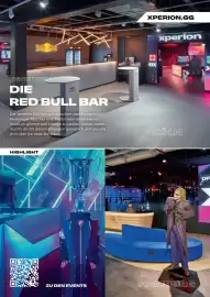 MediaMarkt Prospekt woche 40 Seite 10: XP Red Bul JETZT NEU DIE bild XPERION.GG 18 xperion DISKOPTIMUS Red Bull RED BULL BAR