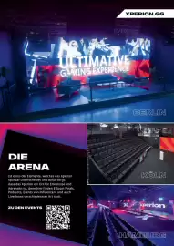 MediaMarkt Prospekt woche 40 Seite 2: XPERION.GG GANE OVER ULTIMATIVE GAMING EXPERIENCE M BERLIN DIE ARENA Ist eines der
