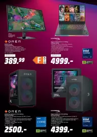 MediaMarkt Prospekt woche 40 Seite 3: HyperX OMEN MAX 16-ah1395ng Gaming Laptop €4.999,00