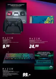 MediaMarkt Prospekt woche 40 Seite 9: RAZER Quick Charging Stand €9,99