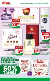 Dino gazetka tydzień 40 Strona 9: Bombonierka Twój Sekret Mieszko €5,99, Bombonierka Merci €29,99
