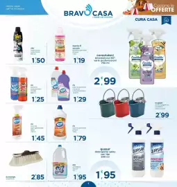 Volantino Bravo Casa Pagina 3: Rio casa mia legno igienizzante spray €1,45, Vim crema cucina carboni attivi €1,50