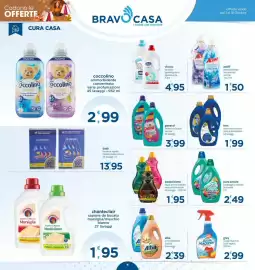Volantino Bravo Casa Pagina 4: Puro Amore candeggina delicata €2,49, Sweet home layali ammorbidente €1,95