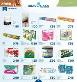 Volantino Bravo Casa Pagina 6: Vit tovaglioli classic €1,25, Regina di cuori asciugatutto €2,49