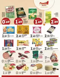 Volantino Punto é market Pagina 5: Leoncini Prosciutto Cotto Botticella €1,09, Nestlé Nesquik Snack Latte/Cacao €1,49