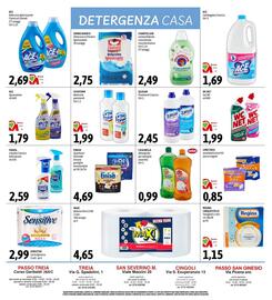 Volantino Madis Pagina 16: Omino Bianco Detersivo in Polvere Igienizzante €2,75, Quasar pavimenti classico €2,45