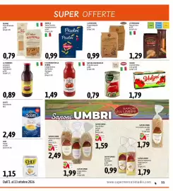 Volantino Madis Pagina 11: Scotti Riso arborio €2,49, La Torrente passata di pomodoro tradizionale €0,89