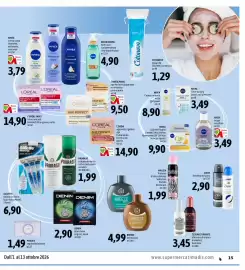Volantino Madis Pagina 15: Cotoneve Aqua Life Dischetti Levatrucco €1,29, Breeze Deodoranti €4,99