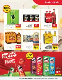 Spar catalogue week 40 Page 5: Bundaberg Drinks €6,50, Great Northern Zero €9,50