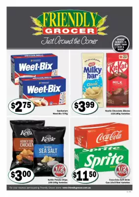 Friendly Grocer (valid until 6-10)
