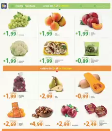 Volantino Supermercati Bruscoli Pagina 2: Zucca violina €0,99, Dimmidisi zuppa trentina/pasta e fagioli €2,49