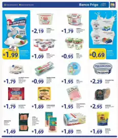 Volantino Supermercati Bruscoli Pagina 5: Servelade wurstel recla €1,49, Latteria Soligo Cuor di Stracchino €1,79