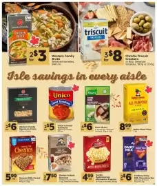 Quality Foods flyer week 40 Page 12: Quaker instant oatmeal €3,75, Unico canned tomatoes €2,50