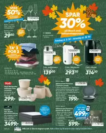 Bilka tilbudsavis Side 30: Rosti Margrethe skålesæt eller osteboks €299,00, Bosch kaffekværn €139,30