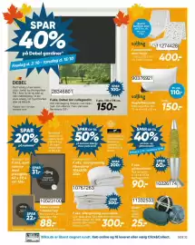 Bilka tilbudsavis Side 33: Salling Kuglefiberpude €150,00, Salling Foldemadras med motiv €400,00