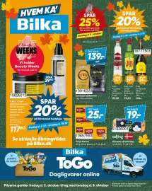 Bilka tilbudsavis Side 1: M P E A V K HVEM KA' Bilka Beauty WEEKS Vi holder Beauty Weeks Se mere på side 12 Fed with 52 Seal