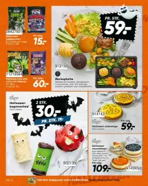 Bilka tilbudsavis Side 20: Bager Halloween skærekage €59,00, Bager halloween moussekage €109,00