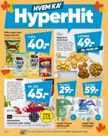 Bilka tilbudsavis Side 4: W HVEM KA' HyperHit KiMs chips eller Popz popcorn a 80-270 g. Flere varianter. Pr. kg max