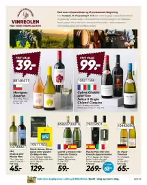 Bilka tilbudsavis Side 42: Montgras Reserva €39,00, Calvet Chablis eller San Felice Il Grigio Chianti Classico €99,00