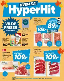 Bilka tilbudsavis Side 6: Bilka hakket okse- grise- eller grise/kalvekød €89,00, Entrecotes eller ribeyes €109,00