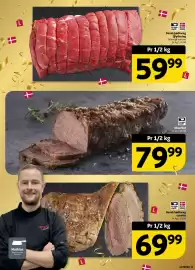 Løvbjerg tilbudsavis uge 40 Side 11: Kødkvæg grydesteg €59,99, Oksefilet €79,99