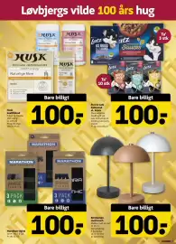 Løvbjerg tilbudsavis uge 40 Side 7: Løvbjerg bordlampe med touch €100,00, Purina Latz kattemad el. snack €100,00