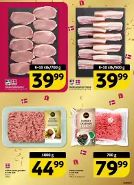Løvbjerg tilbudsavis uge 40 Side 9: Fadkoteletter €39,99, Gestus hakket oksekød €79,99