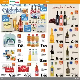 Volantino SpesaPiù Supermercati Pagina 10: Sant'orsola prosecco luxury doc €3,99, Zaccagnini Montepulciano €5,98