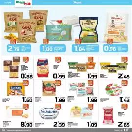 Volantino SpesaPiù Supermercati Pagina 6: Teneroni l'originale/ mozzarella/ baby €1,99, Formaggini Nonno Nanni €1,43