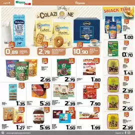 Volantino SpesaPiù Supermercati Pagina 8: Nutella €5,95, Tre Marie Morbidi Cacao/Mirtillo/Nocciola €2,39