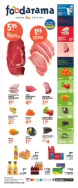 Foodarama weekly ad week 40 Page 1: Fresh pork baby back ribs €1,95, Dr Pepper Products €10,00