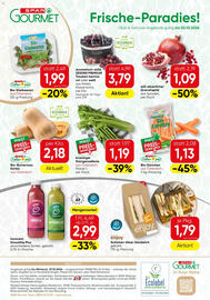 SPAR Gourmet Flugblatt woche 40 Seite 8: Knackiger Stangensellerie €1,19, Despar Premium Trauben kernlos €3,79