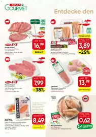SPAR Gourmet Flugblatt woche 40 Seite 4: TANN Kaiserschnitzel €7,99, TANN Rindsschnitzel €16,99