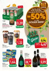 SPAR Gourmet Flugblatt woche 40 Seite 7: Canard-Duchêne Brut Léonie Iconic €28,49, Emmi Caffè Latte €1,32