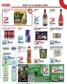 Volantino Coop Superstore Pagina 20: Alimento umido per gatti Felix Purina €1,79, Coca Cola, Fanta o Sprite €3,49