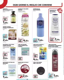 Volantino Coop Superstore Pagina 23: Gillette Sensor 3+ comfort €4,15, Sapone liquido spuma di sciampagna ecoricarica €2,49