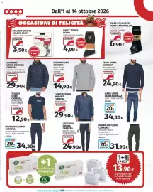 Volantino Coop Superstore Pagina 24: Giubbino Carrera €29,90, Camicia uomo in jeans carrera €29,90