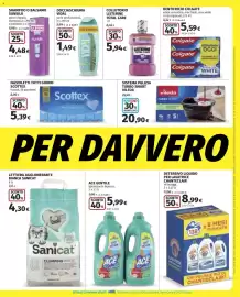 Volantino Coop Superstore Pagina 5: Collutorio Listerine Total Care €5,94, Detersivo liquido per lavatrice Chanteclair €8,99