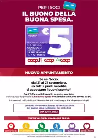 Volantino Unicoop Pagina 3: PER I SOCI MRASS IL BUONO DELLA BUONA SPESA. RISERVATO AI SOCI € $5 BUONO SCONTO SPENDIBILE OGNI