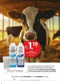 Volantino Unicoop Pagina 4: Latte microfiltrato Origine Coop €1,19