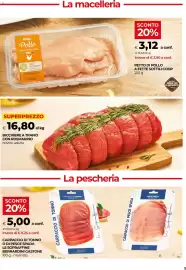 Volantino Unicoop Pagina 7: Pollo a fette sottili €3,12, Bicchiere a tranci con rosmarino €16,80