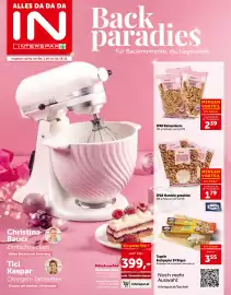 Interspar Flugblatt Seite 1: SPAR Walnusskerne €2,39, SPAR Mandeln gemahlen €1,79