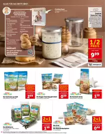 Interspar Flugblatt Seite 20: Bio-Hanfsamen geschält €2,99, Bio-Backmalz Gerste €1,59