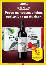 Folheto Auchan semana 40 Página 13: Vinho Bando €5,99