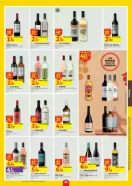 Folheto Auchan semana 40 Página 33: Vinho ADEGA DE PENALVA €6,49, Vinho Papo Amarelo €2,99