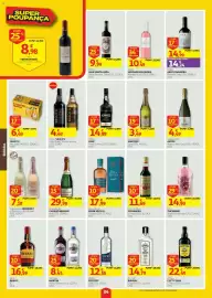 Folheto Auchan semana 40 Página 34: Vodka eristoff €12,55, Vinho cruz porto 10 anos €14,99