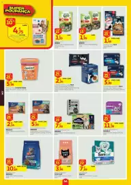 Folheto Auchan semana 40 Página 44: Comida Húmida p/ Gato FELIX €2,24, Comida Húmida p/ Gato Webbox €7,99