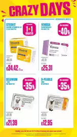 Medi Market folder Pagina 20: Steovit calcium, vitamine d3, k2 €34,42, D-pearls 3000 €12,95